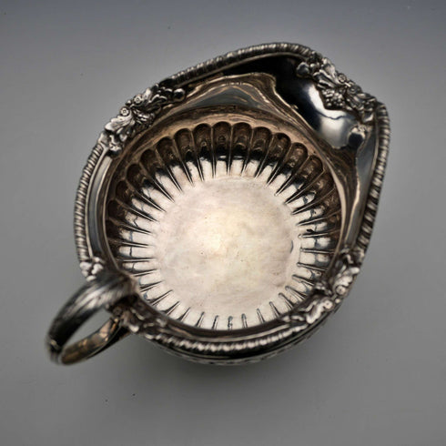 1822 English Antique Irish Sterling Silver Jug 247g James Scott