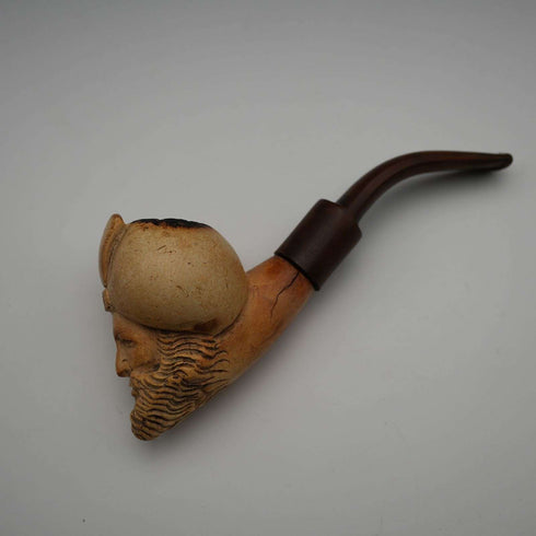Antique Turkish Meerschaum Smoking Pipe