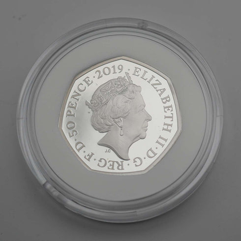 英国 「くまのパディントン セントポール大聖堂」50ペンス記念銀貨 RoyalMint ケース・説明書付