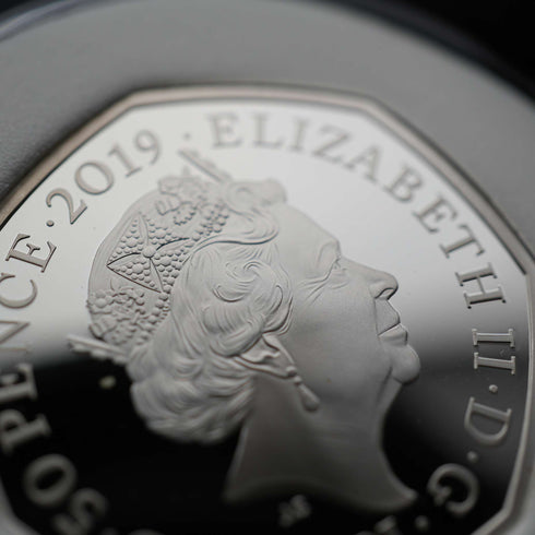 英国 「くまのパディントン セントポール大聖堂」50ペンス記念銀貨 RoyalMint ケース・説明書付