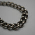 UK Antique Silver Plated Albert Chain with 1838 Sixpence Silver Fob