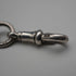 British Antique Solid Silver Albert Chain with Solid Silver Medal Fob 37cm total length 59g