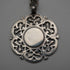 1915 British Antique Sterling Silver Double Albert Chain with Sterling Silver Medal Fob, 61g