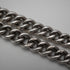 1915 British Antique Sterling Silver Double Albert Chain with Sterling Silver Medal Fob, 61g