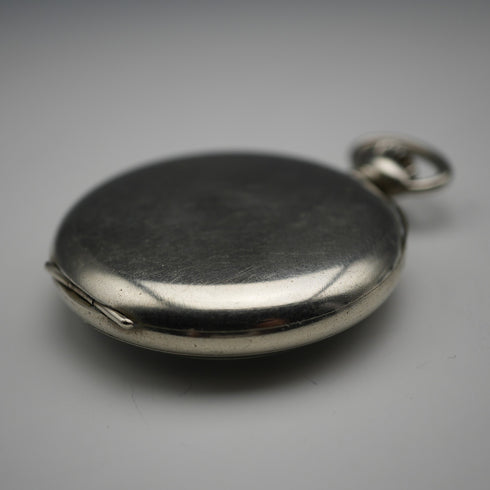 Circa 1929 Switzerland Zenith Pocket Watch Swan Neck Mechanical Open Face Runs Well