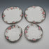 English Vintage Aynsley "Black Band & Rose" Teacup Trio Set of 2