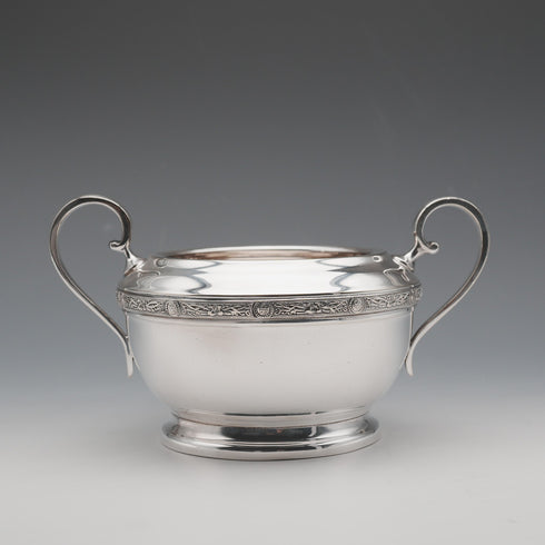 British Vintage Silver-plated Art Deco Style Tea Set by Viners