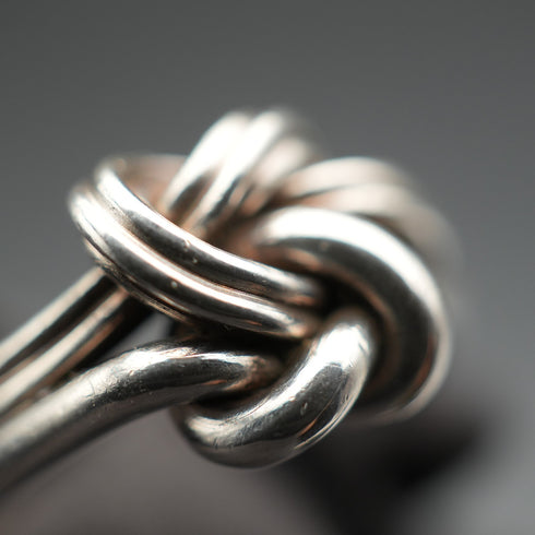 Vintage Sterling Silver Knot Design Ring (JP 13)
