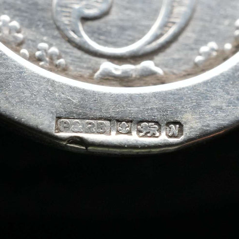 英國復古 純銀與英國3便士銀幣手鍊 20克