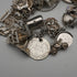 UK Vintage Silver Charm Bracelet 73g