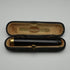 British Antique Cheroot Holder/Cigarette Holder, Gold-Plated Decoration, Cased, Clifton