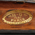 French Antique Cheroot Holder/Cigarette Holder, Gold-Plated Decoration, Cased, H.G.