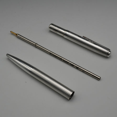 1976 UK Yard-O-Led Sterling Silver Ballpoint Pen in Case