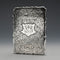 1907 British Antique Sterling Silver Card Case 80g Samuel M Levi