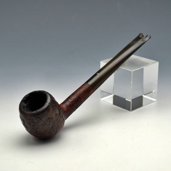 Early 20th Century British Vintage Dunhill Shell Briar Smoking Pipe - Damaged