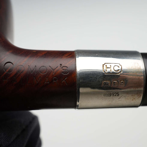 1990年 英國復古 COMOY'S HALLMARK 純銀裝飾菸斗
