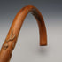 Vintage T-Shaft Dragon Decoration Bent Handle Walking Stick Cane 89cm
