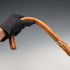 Vintage T-Shaft Dragon Decoration Bent Handle Walking Stick Cane 89cm