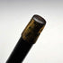 1895 British Antique Black Shaft Sterling Silver Embellished Antler Handle Walking Stick Cane 90cm