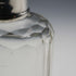 1901 English Antique Sterling Silver Lid Cut Glass Bottle