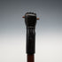 Vintage Brown Shaft Fist Holding a Rod Sculpture Handle Walking Stick Cane 89cm
