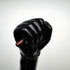 Vintage Brown Shaft Fist Holding a Rod Sculpture Handle Walking Stick Cane 89cm