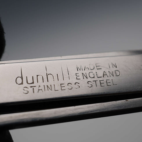 Herramienta para pipa de fumar Dunhill vintage de acero inoxidable, Reino Unido, década de 1950