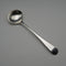 1794 Antique English Sterling Silver Salt Spoon, Old English Pattern, Solomon Hougham, 8g