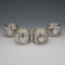 Set of 4 British Antique Silver-Plated Napkin Rings
