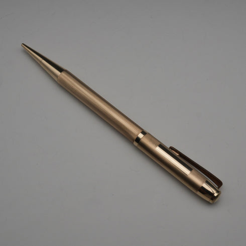 British vintage Yard-O-Led rolled gold propelling pencil, with case and instruction manual.