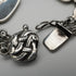 Pulsera vintage de plata de ley estilo Iona, Reino Unido 1962, 24,6 g, TM&Co
