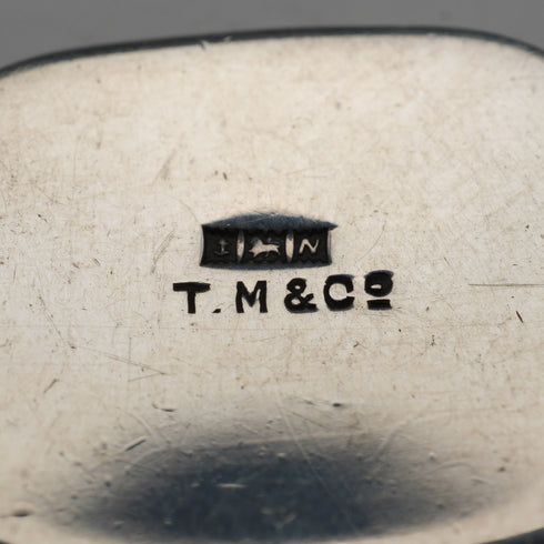 1962年 英国ヴィンテージ アイオナ・スタイル 純銀製ブレスレット 24.6g TM&Co