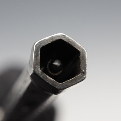 1900年頃 アンティーク 純銀製 推進式ペンシル 伸縮式 62-92mm