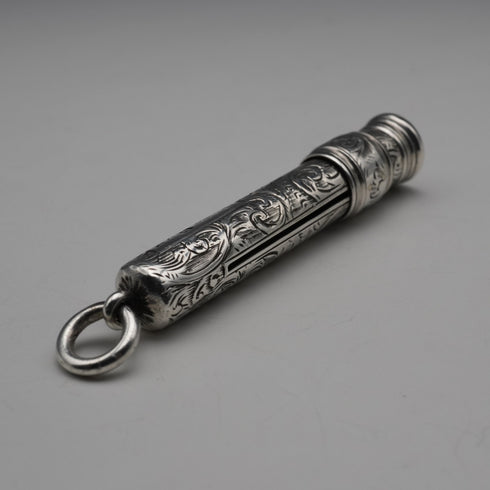 1900년경 영국 앤티크 순은제 펜슬 홀더 S. Mordan&Co