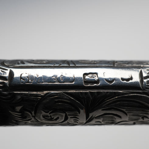 1900年頃 英国アンティーク 純銀製 ペンシルホルダ S. Mordan&Co