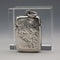 Vesta case pequeño de plata de ley, antiguo, Reino Unido, 1899, 11 g, S&A