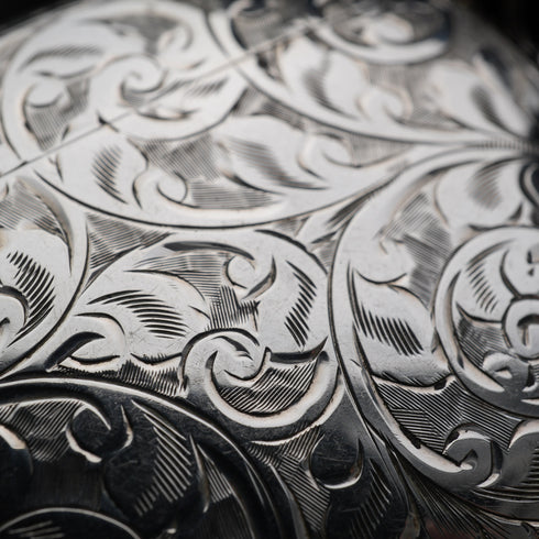 1914 British Antique Sterling Silver Vesta Case, 24g, Deakin & Francis