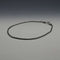 British Vintage Sterling Silver Byzantine Chain Necklace 43cm 25g