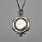 Medalla colgante de plata de ley vintage británica de 1934, 11 g en total, con cadena de plata de ley, Robert Pringle