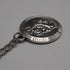 British vintage St. Christopher sterling silver medal pendant, total 14.5g, with sterling silver chain.