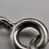 British vintage St. Christopher sterling silver medal pendant, total 14.5g, with sterling silver chain.