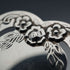 Marcapáginas de plata de ley vintage británico, forma de corazón, Harrison Brothers & Howson
