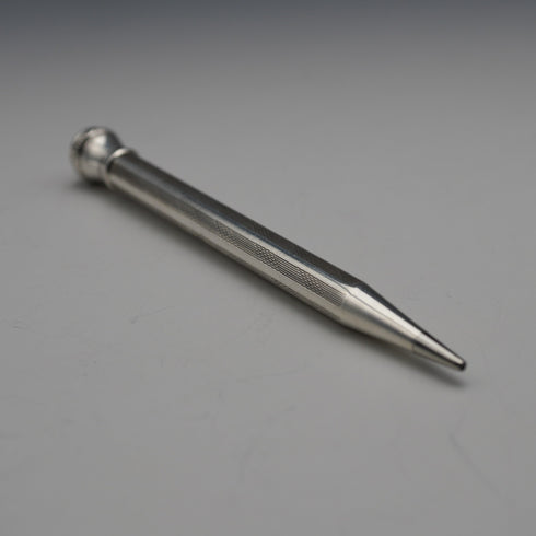 Lápiz mecánico pequeño de plata de ley Lifelong, vintage británico