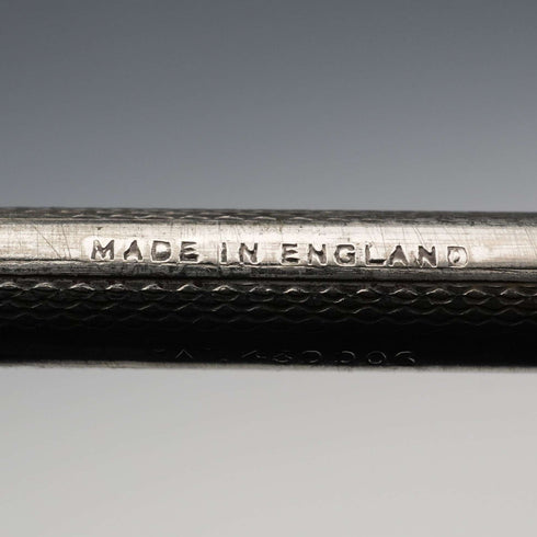 British Vintage Lifelong Sterling Silver Hexagonal Propelling Pencil
