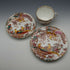 c. 1947 British Vintage Royal Crown Derby "Old Aylesbury" Tea Cup Trio ①