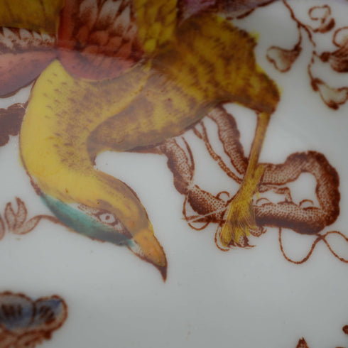 c. 1947 British Vintage Royal Crown Derby "Old Aylesbury" Tea Cup Trio ①
