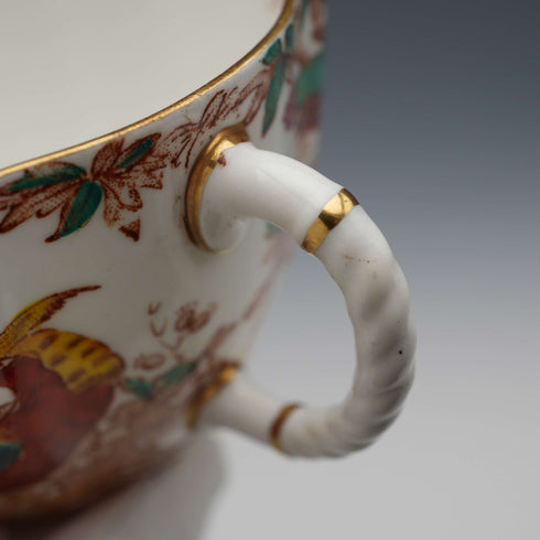 c. 1947 Vintage Royal Crown Derby "Old Aylesbury" Teacup Trio ②