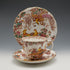約1947年 英國復古風 Royal Crown Derby 「Old Aylesbury」 茶杯三件套 ③