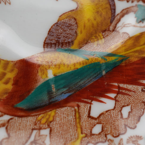 約1947年 英國復古風 Royal Crown Derby 「Old Aylesbury」 茶杯三件套 ③