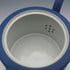 Circa 1900 British Antique Wedgwood Jasperware Drum-Shaped Teapot